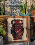 Palestinian Pot Tatreez Wall Hanging