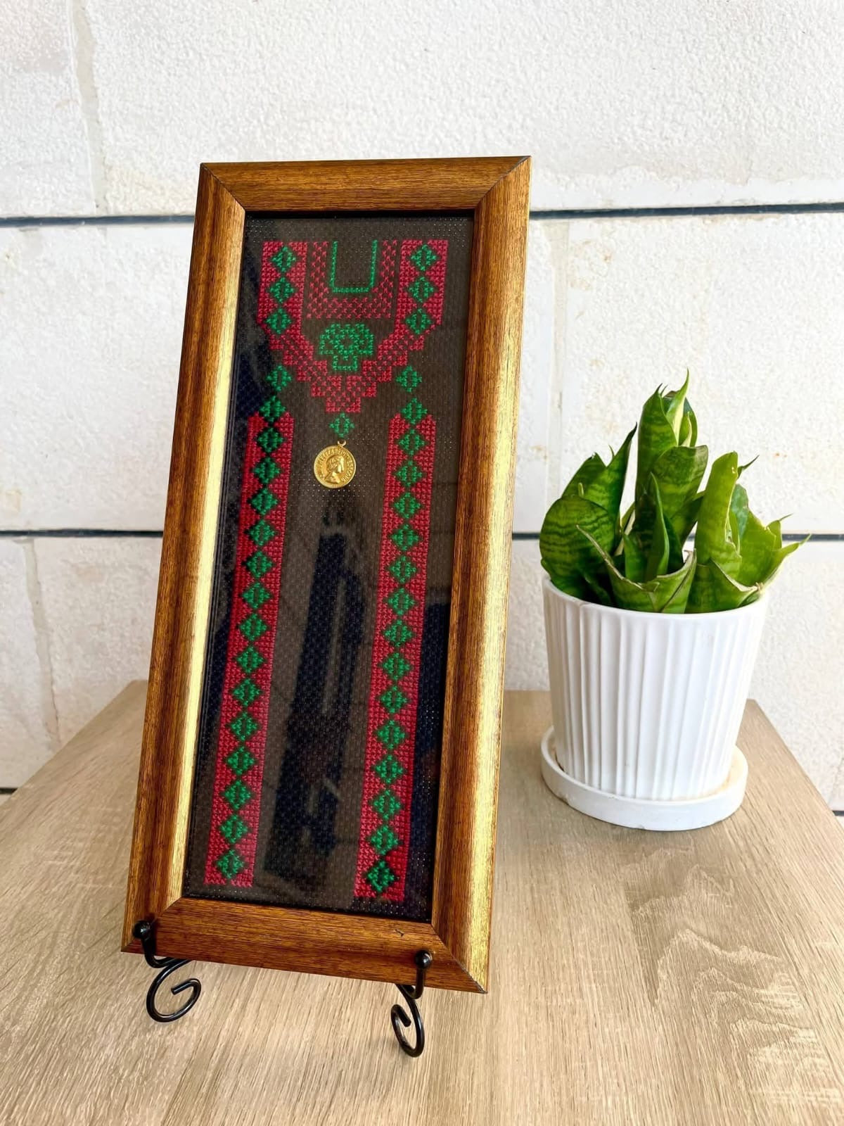 Palestinian Tatreez Dress Art