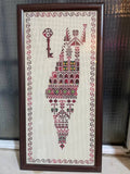 Palestinian Map Tatreez Wall Hanging