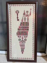 Palestinian Map Tatreez Wall Hanging