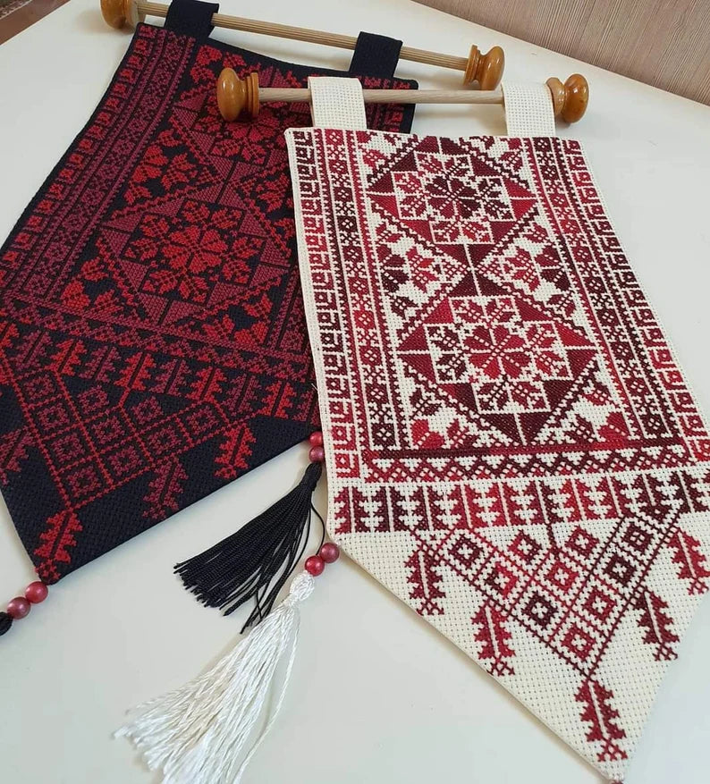 Palestinian Tatreez Wall Hanging