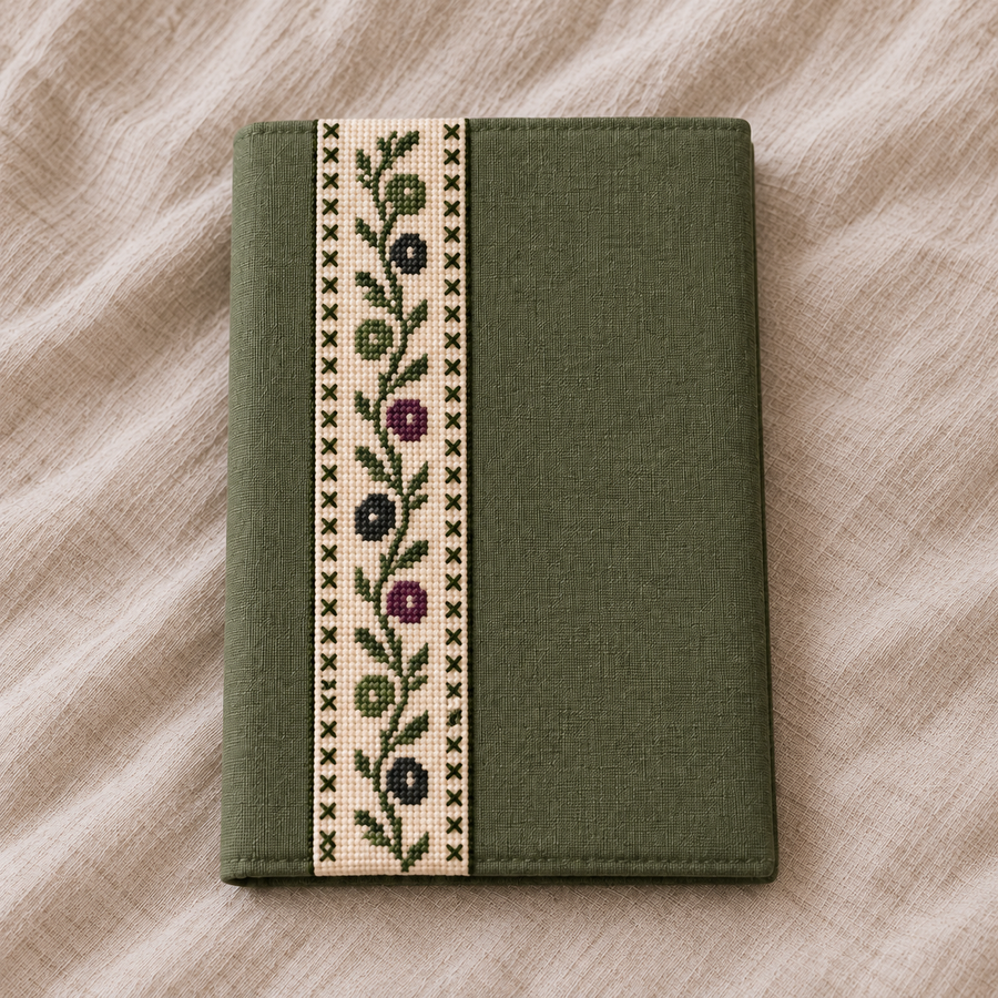 Olive Tatreez Book Cover - Olive - product view
