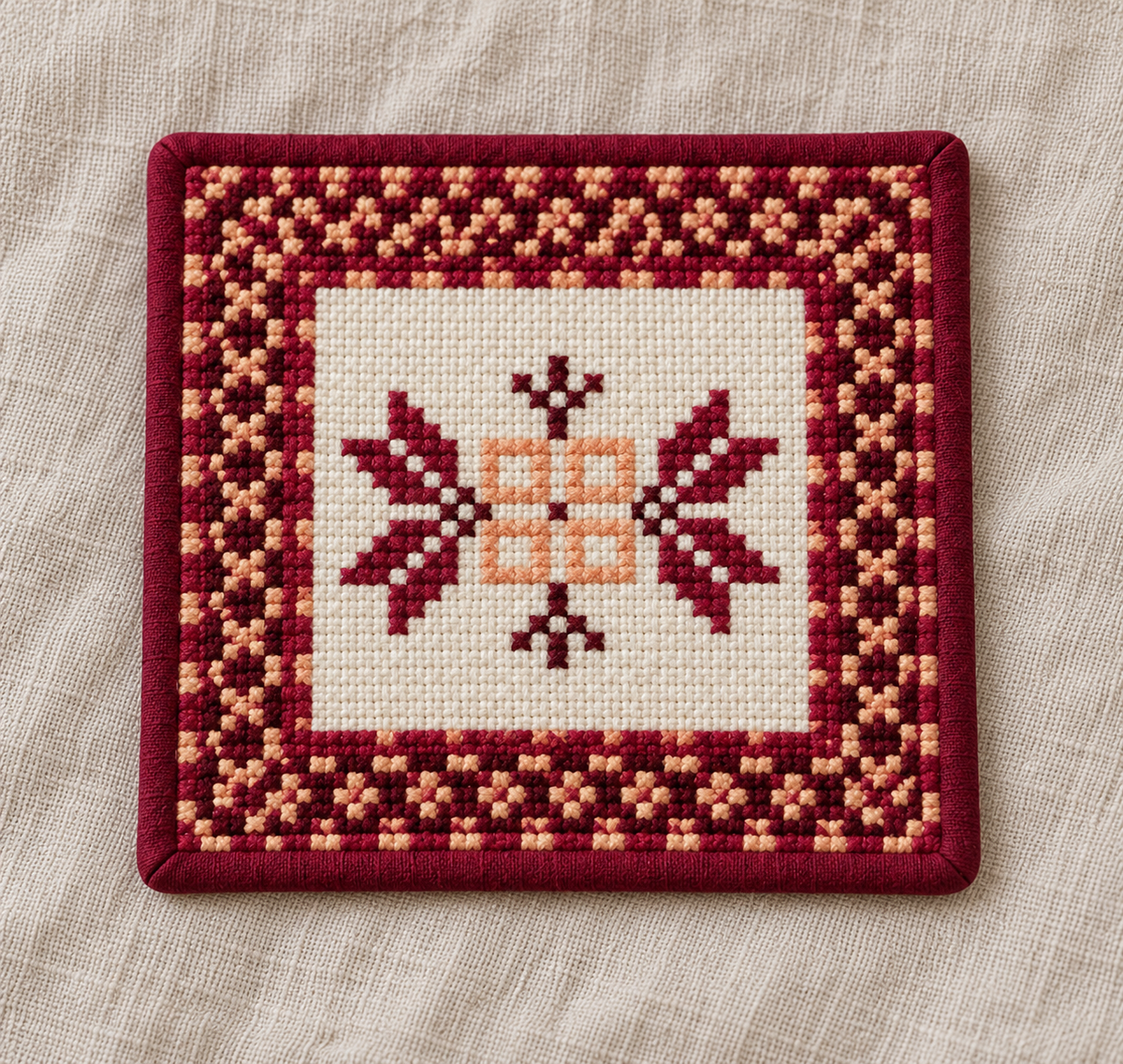 motifs tatreez coaster set - individual design G