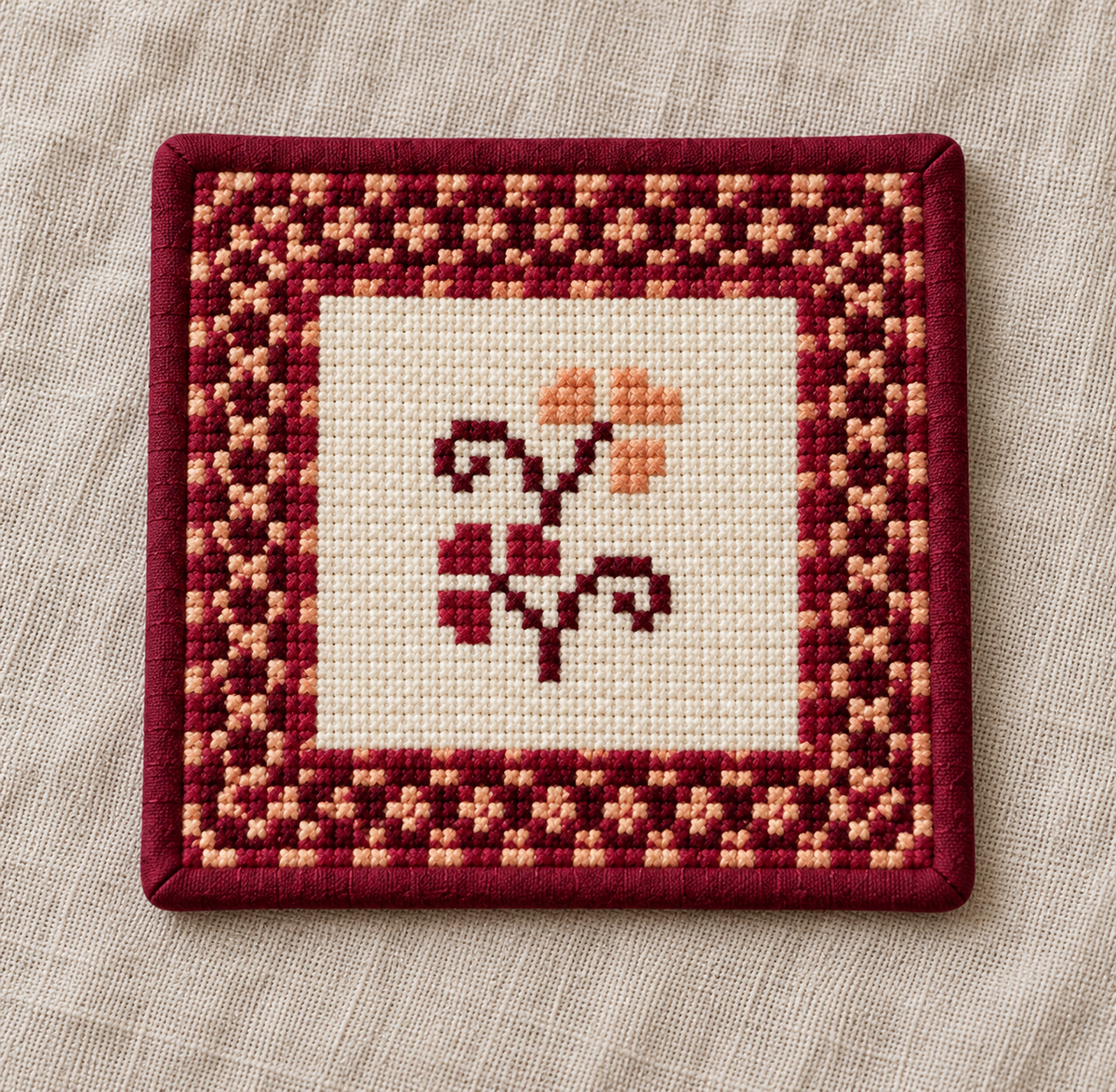 motifs tatreez coaster set - individual design I