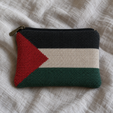 Porte-monnaie Tatreez drapeau palestinien
