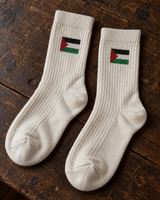 Palestine Flag Tatreez Socks