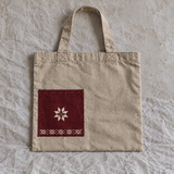 Star Pocket Tatreez Everyday Tote Bag
