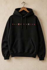 Sudadera con capucha Tatreez Line - Negro